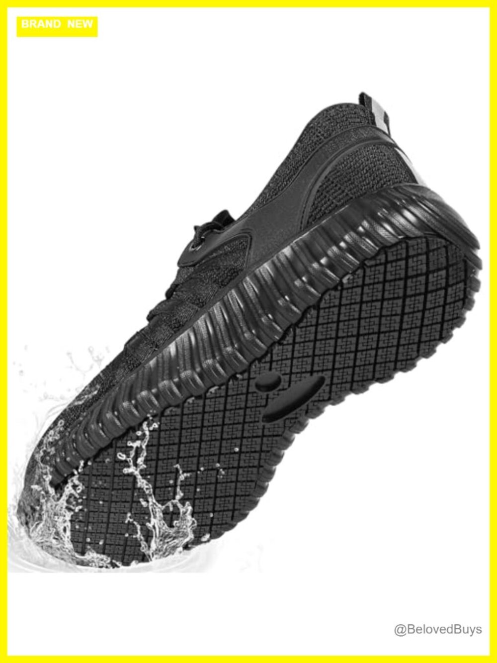 Steel Toe Work Shoes Waterproof Non-Slip Safety Sneakers for Industrial Use